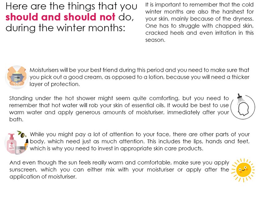 Infographic on skin care for every season_14